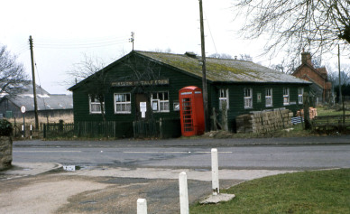 The old Village Hall - 1970