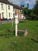 The water pump found on the Village Green, East Challow.